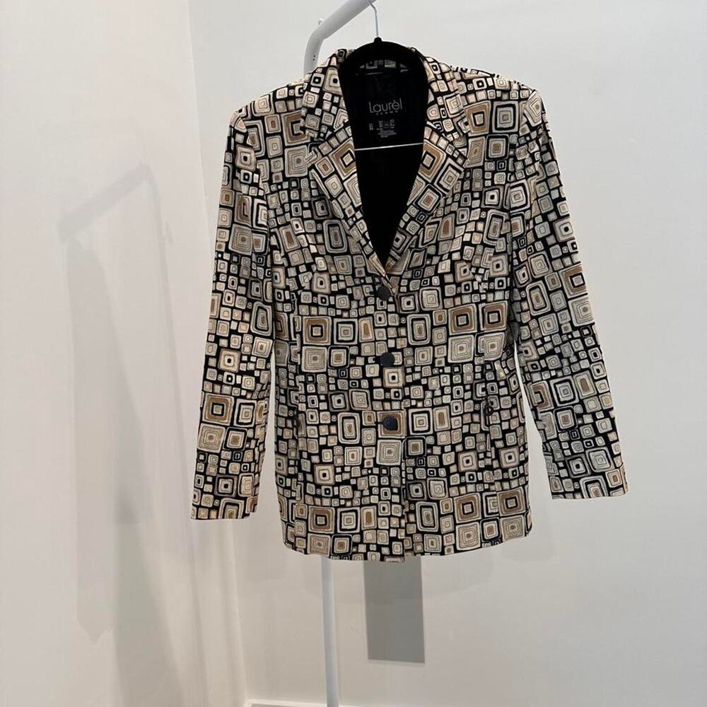 Vintage laurel by escada geometric